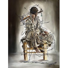 Zulekha Mandokhail, 18 x 24 Inch, Oil on Canvas, AC-ZMKL-003